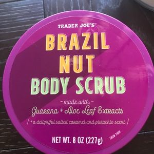 Brazil Nut Body Scrub 8oz. Brand new never opened.